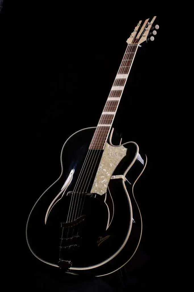 Jazz Guitar ISANA Black Bearl